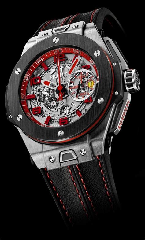 hublot uhr schwarz rot|hublot uhr kaufen.